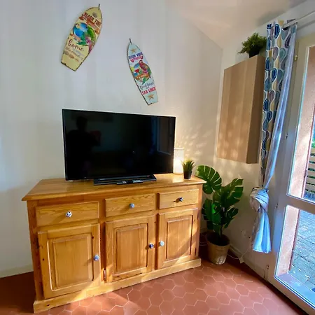 別荘 Maison Au Calme Dans La Pinede ラカノー